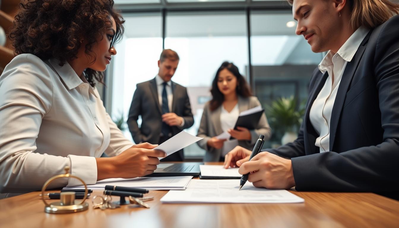 Property settlement documents and transfer review